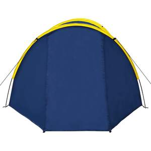 Carpa de Camping Azul Marino/Amarillo para 4 Personas - Product Image 4