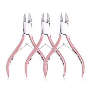 Coupe-ongles en acier inoxydable couleur or rosé, meilleur design, haute qualité, pour ongles épais et incarnés. - Product Image 5