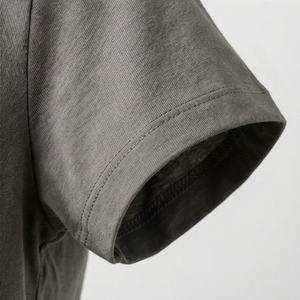 Camiseta Unisex de Algodón Tejido con Cuello en V, 180G, Cuello Redondo, Personalizable con Logotipo, Camisetas Casuales para Mujer, de Alta Calidad y Suaves - Product Image 6