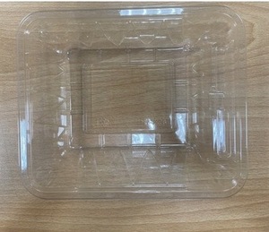 Envase de Plástico Desechable Transparente de Grado Alimenticio 1 COM PET de Taiwán, Embalaje Reciclable con Materiales Reciclados XDJ - Product Image 2