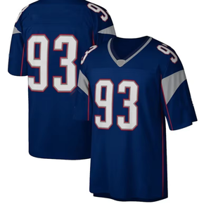 Original Factory Reversible American Football Uniform Custom Tackle Twill <b>Applique</b> Printed High Quality Quick Dry Adult Jerseys - Product Image 6