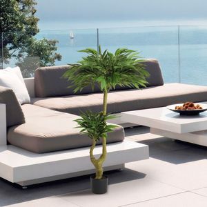 Piante Artificiali Verdi Lunghe 160 cm con Germogli di Salice, Decorazioni Floreali per la Casa, 1 pz/Set, Realizzate da Artigiani - Product Image 3