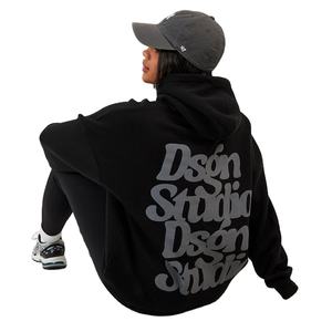 เสื้อฮู้ดขนาดใหญ่พิเศษพิมพ์ลายพัฟ3D GSM ขนาดพิเศษสำหรับทุกเพศ - Product Image 1