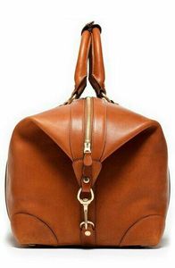 New Arrival Luxury leather Duffle Bag Adjustable <b>Strap</b> Zipper Closure Large Capacity Multi-Function for Travel Daily - Product Image 5