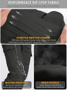 High Demand Utility <b>Work</b> <b>Pants</b> Heavy Duty <b>Cargo</b> Design Industrial Workwear Supplier - Product Image 6