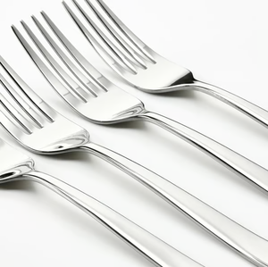Juego de Cubiertos de Acero Inoxidable, 3 Piezas, Cucharas, Tenedor para Postre y Verduras, Acabado Espejo, Diseño Clásico a Precio Accesible - Product Image 5