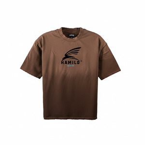 T-shirt personnalisé 2026 à prix de gros, T-shirts grande taille pour hommes, imprimé 100 % coton, haute qualité, coupe oversize - Product Image 3
