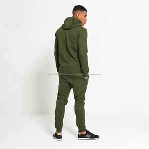 High Quality Custom <b>Men's</b> Jogger <b>Suit</b> Set Embroidered Designer Print Sport Tracksuit Full Zipper Made of Cotton Polyester - Product Image 3