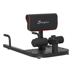 Macchina 3-in-1 Imbottita per Push-Up, Sit-Up e Squat, Attrezzatura Fitness per Casa in Nero per Donne - Product Image 1