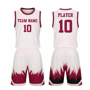 Top Trending Adult Size Basketball Uniform Breathable Customized Basketball Jersey For Sports Wear Team Wear Basketball Uniform - Product Image 6