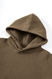 Sudadera con Capucha para Hombre 2026, Corte Regular, Algodón, Forro Polar, Color Sólido, con Bolsillo, para Otoño - Product Image 6