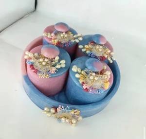 High Quality Handmade Resin Classic 2-<b>Jar</b> Set Lids <b>for</b> Food <b>Storage</b> Home Decor Stackable Waterproof Freshness Preservation <b>for</b> - Product Image 2