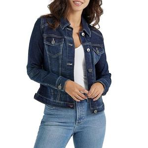 Chaqueta Vaquera de Mujer con Mangas Abullonadas, Estilo Casual, Otoño-Invierno 2026, Proveedor de Pakistán - Product Image 1