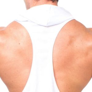 Camiseta Deportiva sin Mangas para Hombre, Estilo Racerback, para Gimnasio, Fitness, Entrenamiento, Ligera, Transpirable, Informal, para Verano - Product Image 4