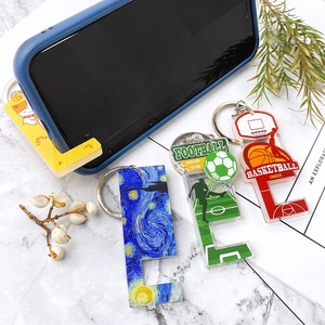 Custom Acrylic Phone Stand Keychain, Marktex - Product Image 6