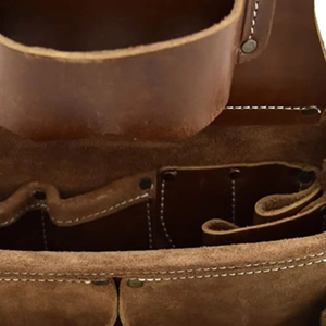 Professional Best Quality PU <b>Leather</b> <b>Tool</b> Bags / Heavy Duty Customized Size Make Your Own Logo Genuine <b>Leather</b> <b>Tool</b> Bags - Product Image 4