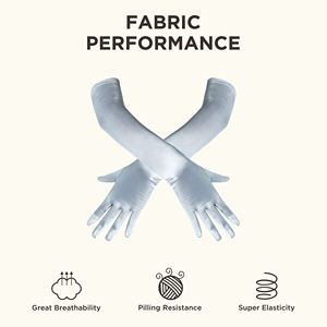 Guantes Largos Casuales de Moda para Mujer 2026, Mitones de Dedo Completo con Mangas para Muñeca y Brazo, de Secado Rápido, Accesorios de Verano - Product Image 3