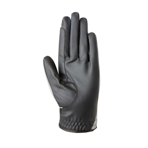 Gants d'équitation légers d'été respirants antidérapants en cuir durable à doigts complets avec fermeture à boucle pour sports de plein air - Product Image 3
