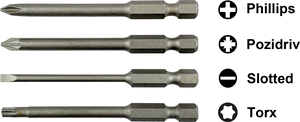 Jeu de forets industriels et de bricolage 1/4" x 25 et 75 mm de long, 71 pièces avec finition phosphate de zinc, fournisseur OEM Taïwan - Product Image 5