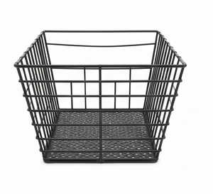 Modern Metal <b>Wire</b> <b>Storage</b> <b>Basket</b> Rectangle Stackable For Multi-Purpose Neatening And Organization Elegant Home Essential - Product Image 2
