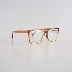 Montures de lunettes rectangulaires modernes en os de buffle faites à la main de qualité supérieure HF Industries - Product Image 4