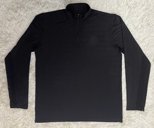 เสื้อฮู้ดผู้ชายแบบซิป ¼  ผ้าถักเนื้อแน่น สวมใส่สบาย เหมาะสำหรับเล่นกีฬาและสวมใส่ทั่วไป ทรงปกติ ผลิตจากโพลีเอสเตอร์ผสมสแปนเด็กซ์ เหมาะสำหรับเล่นกอล์ฟ - Product Image 3