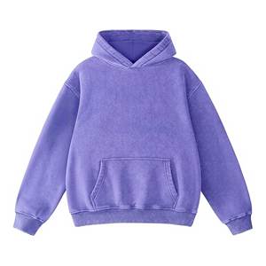 Sudadera con Capucha Unisex Extra Grande, Lavada al Ácido, con Logotipo Personalizado, 100% Algodón, para Primavera, del Mejor Fabricante, a los Mejores Precios de Fábrica - Product Image 1