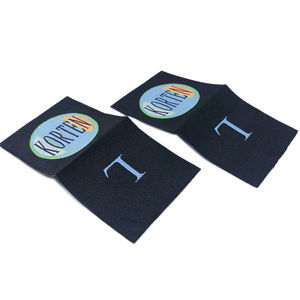 Étiquettes tissées personnalisées avec logo pour les vêtements de marque, conçues en usine avec technique d'impression - Product Image 3