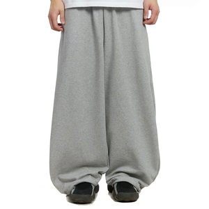 OEM Service Baggy Wide Leg Cotton Sweatpants Loose Joggers Drawstring Waist Adjustable Cuffs <b>Lounge</b> Athletic <b>Pants</b> - Product Image 1