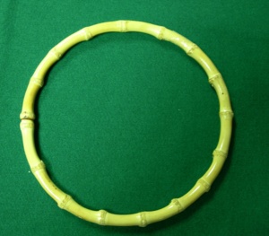 HC0117 Asa de Bambú para Bolsos, Asa de Bambú en Forma de Anillo, Estilo Natural, Accesorio Duradero - Product Image 2