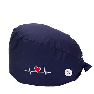 Gorro Quirúrgico de Algodón con Logotipo Personalizado al por Mayor, Gorro de Enfermera con Forro de Satén para Médicos y Enfermeras, Gorro Médico Premium - Product Image 4