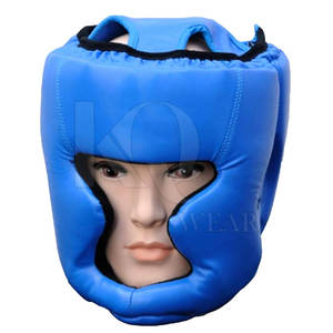 Protector de Cabeza de Cuero de Alta Calidad para Entrenamiento de Kickboxing con Acolchado Suave, Ligero, Cómodo y Transpirable para Prácticas de Sparring - Product Image 6