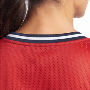 Maillot de lacrosse personnalisé pour femmes, léger, en mesh, sublimation, sur mesure - Product Image 5