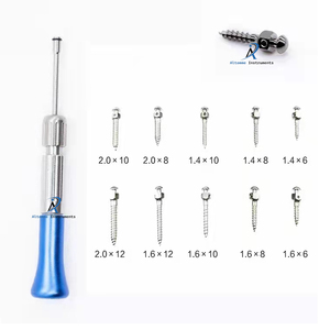 Orthodontic Mini Implant <b>Screwdriver</b> Tool Stainless Steel Manual <b>Precision</b> Driver Instrument with Ergonomic Grip Autoclavable - Product Image 4