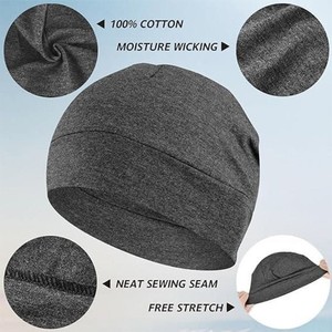 Unisex Solid Color Beanie Hat 100% Acrylic Computer Knitted <b>Winter</b> <b>Cap</b> Casual Wear for Adults Black and Gray Custom Design Hats - Product Image 4
