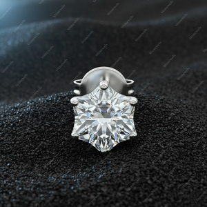 Diamant synthétique en forme de fleur, créé en laboratoire, DEF VVS VS1 HPHT CVD, pierre de bijouterie certifiée IGI, vente en gros - Product Image 2