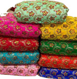 ผ้าไหมดิบ ผ้าไหมบังกาลอร์ ผ้าไหมมุลบาเร ผ้าไหมทอมือ ผ้าไหมดิบเนื้อสัมผัสธรรมชาติ ผ้าไหมดิบย้อมสี ผ้าไหมดิบสำหรับตกแต่ง - Product Image 4