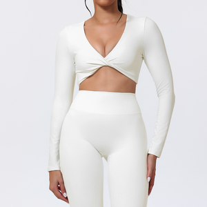 Conjunto de Yoga al por Mayor para Mujer, Top Deportivo, Conjunto de Yoga Elegante para Mujer, Ropa de Entrenamiento para Gimnasio, Yoga Barato, Precio de Fábrica al por Mayor - Product Image 5