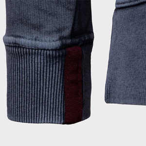 Sweat à capuche pour homme de qualité supérieure, épais, lavé, coupe oversize, avec impression personnalisée, en coton de luxe, style pull-over - Product Image 6
