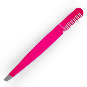 Pinzas Profesionales de Lujo Hechas a Mano KI-CT-03 para Dar Forma a las Cejas, Punta Puntiaguda, Acero Inoxidable, Cómodas - Product Image 3