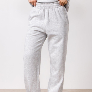 Pantalon de jogging décontracté pour femme, double couche, taille haute, pour le sport et le fitness - Product Image 1