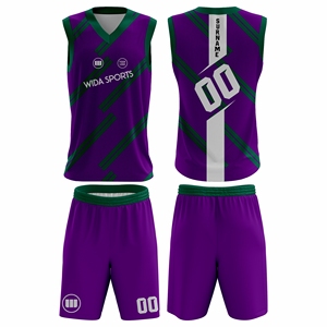 New Arrival Custom Team Basketball Uniform Set Jersey <b>Shorts</b> Quick Dry Moisture Wicking Mesh OEM Supplier Factory Direct - Product Image 1