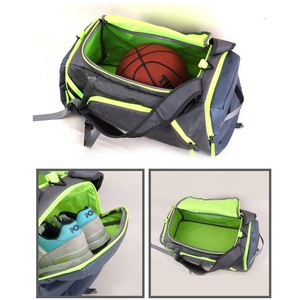 OEM Custom Logo Gym Duffel Backpack <b>Bag</b> Custom Waterproof Travel <b>Bag</b> With <b>Shoes</b> Compartment Fashion Sports <b>Bag</b> for Teams - Product Image 6