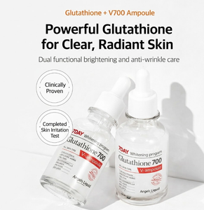 Angel's Liquid 7DAY Glutathione 700 V-ampoule (30ml) Pantenol Adenosina Niacinamida. Blanqueador, Antiarrugas y Reafirmante Objetivos - Product Image 3