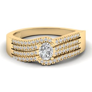 REYES New Design <b>925</b> Sterling <b>Silver</b> VVS Moissanite Engagement <b>Rings</b> For Women Wedding Fine Jewelry 14K Gold Plated - Product Image 6