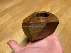 Elegante soporte de luz en T de piedra de mármol, pieza decorativa de lujo para hoteles, spas, aromaterapia y decoración contemporánea del hogar - Product Image 6