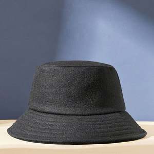 Sombrero de Pescador de Lana Térmica para Hombre, Otoño-Invierno, a la Moda, con Protección Solar, Ala Ancha, Estilo Bucket, Venta al por Mayor - Product Image 3