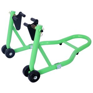 Supporto per moto da 1000LB moto Sport Bike anteriore e posteriore sollevamento forcellone Paddock Stand nero U verde - Product Image 3