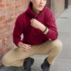 Sudadera con capucha para hombre, de gran tamaño, resistente, MOQ bajo, nueva tendencia 2026, colores y logotipo personalizados - Product Image 3