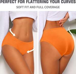 Culotte Femme Tricotée Respirante Taille Basse Pure Balance – Tissu Doux, Extensible et Stable, Couvrance Totale Quotidienne - Product Image 3